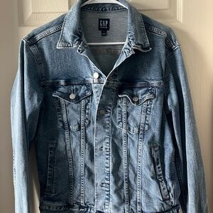 GAP Men's Light Blue Denim Jacket